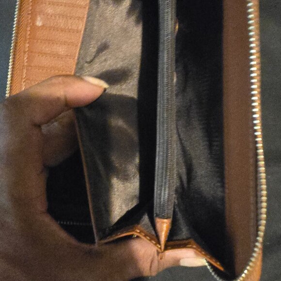 Chelmon Women's Vegan Leather Clutch Wallet with Zip X- Large Capacity - Picture 2 of 9